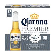corona premier mexican lager beer 12