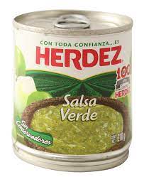salsa verde herdez 210g
