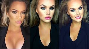 khloe kardashian s makeup routine