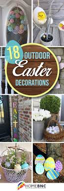 19 best outdoor easter decoration ideas