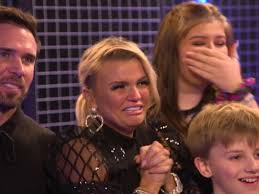 His daughter's kerry katona. that's a kick in the teeth innit? Kerry Katona Sobs As Daughter Heidi Is A Hit On The Voice Kids Rsvp Live