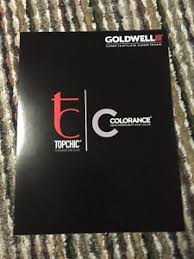 Details About Goldwell Topchic Chart Hair Color Info Booklet Color Chart
