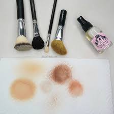 spot clean makeup brushes