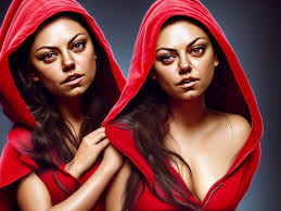 Openjourney prompt: mila kunis, image of a Red riding - PromptHero
