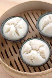 chinese steamed rice cake with toddy fa
