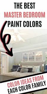 Best Paint Colors For Master Bedrooms