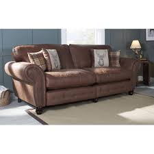 scs living county fabric 4 seater split