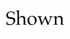 How to Pronounce Shown - YouTube