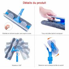 3 in 1 window squeegee cleaner kit