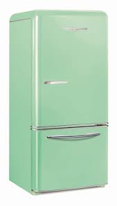mid century modern refrigerator (1950