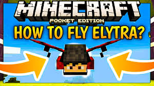 fly elytra in minecraft pe in hindi