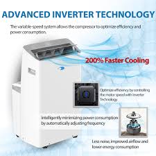 arc 1230wnh inverter portable ac with