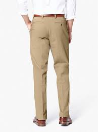 Mens Workday Khaki Pants Classic Fit
