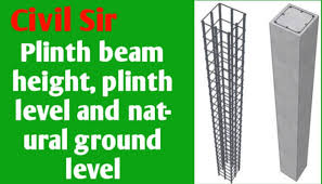 plinth beam height plinth level