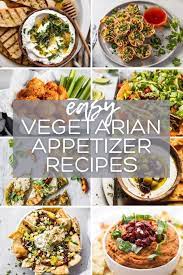 30 vegetarian appetizer recipes fork