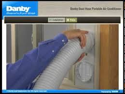 Unit automatically restarts after a power failure electronic controls with led display and remote Danby Portable Air Conditioner Installation Guide Youtube