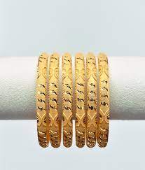 22k gold bangles set