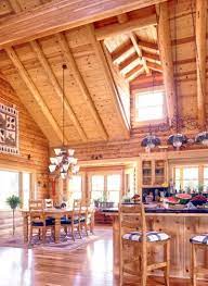 Kitchen Lighting In The Log Home Real