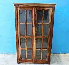 Polished Solid Wood Jodhpur Almirah