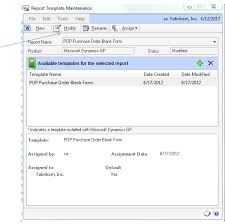 Creating A Word Template For Dynamics Gp Dynamics Gp