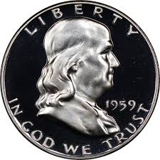 1959 50c Pf Franklin Half Dollars Ngc