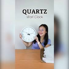 Quartz Wall Clock 12 Inches Free