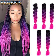 It goes without saying that braids are one of the hottest trends right now. Ombre Xpression Braiding Hair Three Tone Jumbo Crochet Braids Synthetic Hair Extensions 24 Inches Braid 100 Kanekalon Braiding Hair 26 Inch Hair 18 Inch Remy Hair From Trend Era1 4 74 Dhgate Com