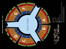 Le Reve The Dream Seating Chart Best Picture Of Chart