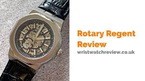 rotary regent skeleton watch review