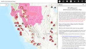 Here's a map that shows where each california wildfire is. Wildfire Maps See Where California Fires Are Burning With 6 Maps