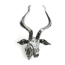 Recycled Beer Can Animal Heads Zulucow