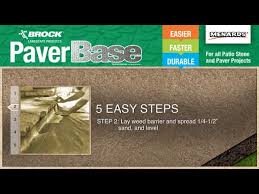 Brock Paverbase Installation