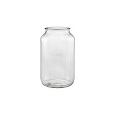 4 Glass Jars Weck 3000 Ml With