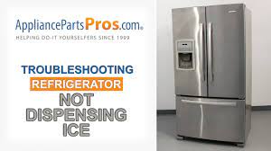 refrigerator won t dispense ice top 6