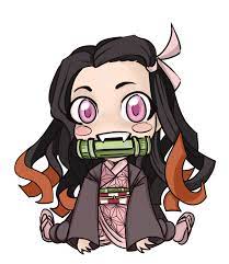 ^^ feel free to download the image, it's a high quality png with transparent background!! Nezuko Chibi Oc Demonslayeranime