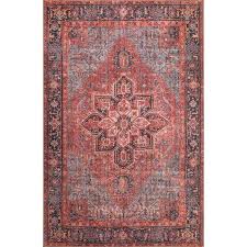 kas rugs rugs london 4805 red anna area