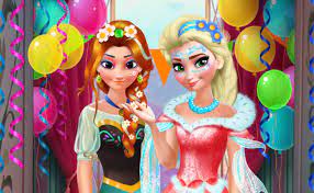 elsa and anna makeover games flash