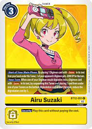 Airu Suzaki - Across Time - Digimon Card Game