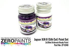 jaguar xjr 8 silk cut paint set