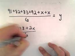 Linear Equation Word Problem 1