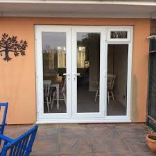 White French Doors With Side Panels