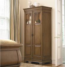 You can customize the design of your wardrobe to your personal. Louis Philippe Solid Wood Tall 2 Door Armoire Cabinet Cognac Zin Home