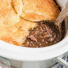 slow cooker steak pie the cagle diaries