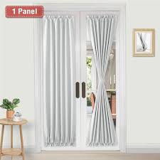 Dwcn French Door Curtains Rod Pocket