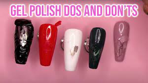 how to cure gel polish correctly do s