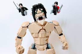MOC LEGO : L'attaque des titans • Brickmitri