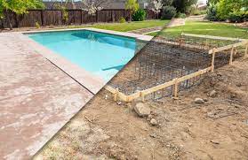 ground pool construction