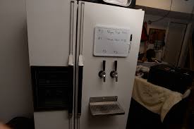 side fridge kegerator conversion