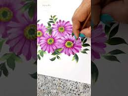 How To Paint Flowers Acrylics 40 Easy