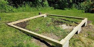 Build A Shed Base On Uneven Ground